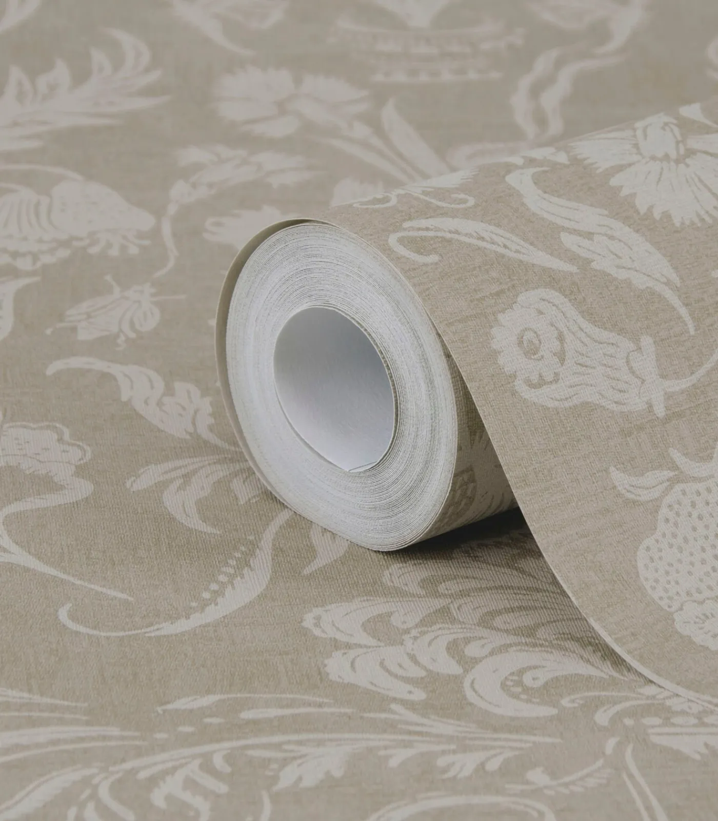 Best Vliestapete Knigsdamast Braun Wanddecoratie