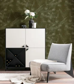 Online Vliestapete Palmbltter Grn Wanddecoratie