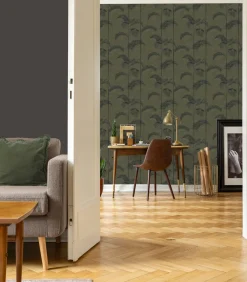 Best Vliestapete Palme deluxe Grn Wanddecoratie