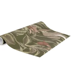 Clearance Vliestapete Tropische Bltter Grn Wanddecoratie