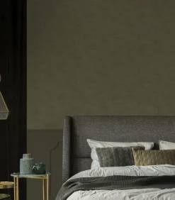 Discount Vliestapete Uni Grn Wanddecoratie