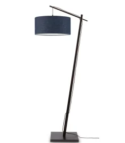 Best Vloerlamp Andes - Zwart/Blauw - 72x47x176cm Vloerlampen
