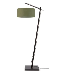 Hot Vloerlamp Andes - Zwart/Groen - 72x47x176cm Vloerlampen