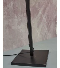 Sale Vloerlamp Bhutan - Zwart/Bamboe - Ø25x130cm Vloerlampen