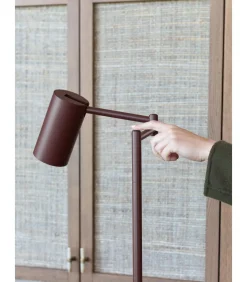 Best Vloerlamp Bilbao - Rood - 53x28x154cm Vloerlampen