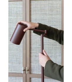 Best Vloerlamp Bilbao - Rood - 53x28x154cm Vloerlampen