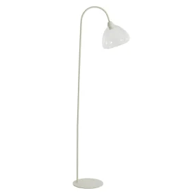 Hot Vloerlamp Bisho - Crème - 47x28x160cm Vloerlampen