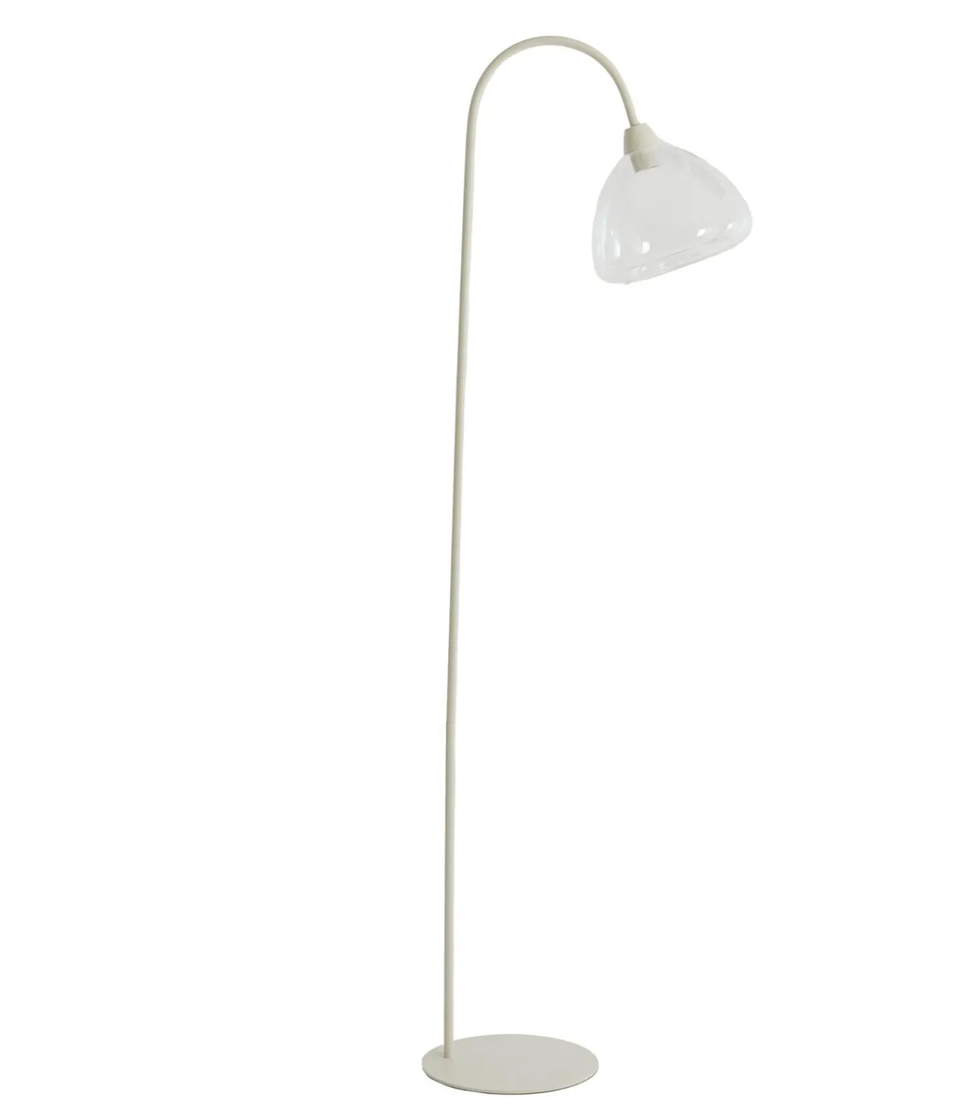 Hot Vloerlamp Bisho - Crème - 47x28x160cm Vloerlampen