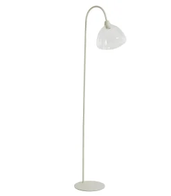 Hot Vloerlamp Bisho - Crème - 47x28x160cm Vloerlampen