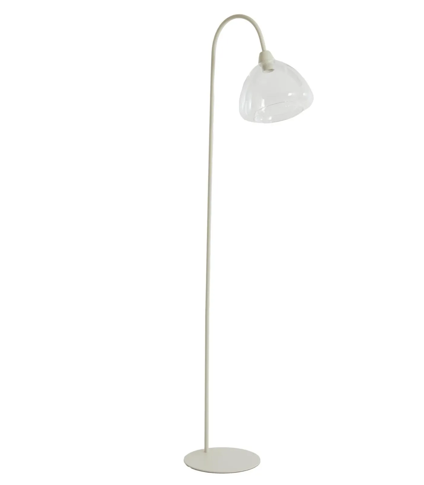 Hot Vloerlamp Bisho - Crème - 47x28x160cm Vloerlampen