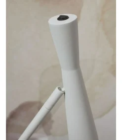 Outlet Vloerlamp Bordeaux - Grijs - 22x36x145.5cm Vloerlampen