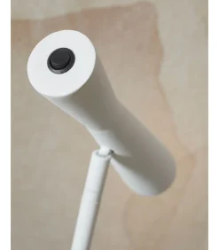 Clearance Vloerlamp Bordeaux - Wit - 22x36x145.5cm Vloerlampen