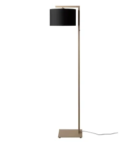 Best Vloerlamp Boston - Bruin - 30x32x160cm Vloerlampen