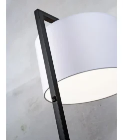 Sale Vloerlamp Boston - Zwart/Zwart - 30x32x160cm Vloerlampen