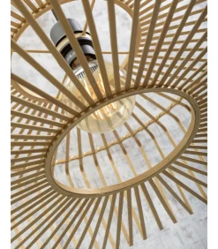 Vloerlamp Bromo - Bamboe - 68x40x176cm Vloerlampen