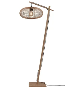 Best Vloerlamp Cango - Bamboe - 62x40x150cm Vloerlampen
