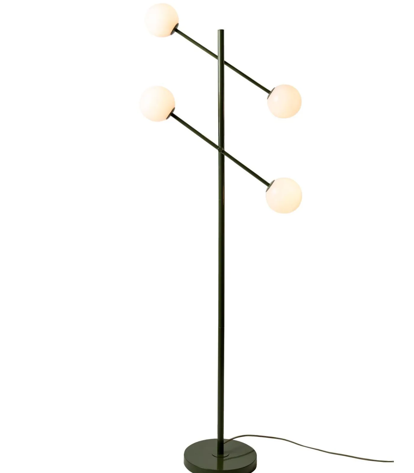 Best Vloerlamp Copenhagen - Groen - 48x26x170cm Vloerlampen