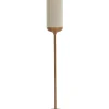 Vloerlamp Dania - Crème/Naturel - Ø23x159cm Vloerlampen