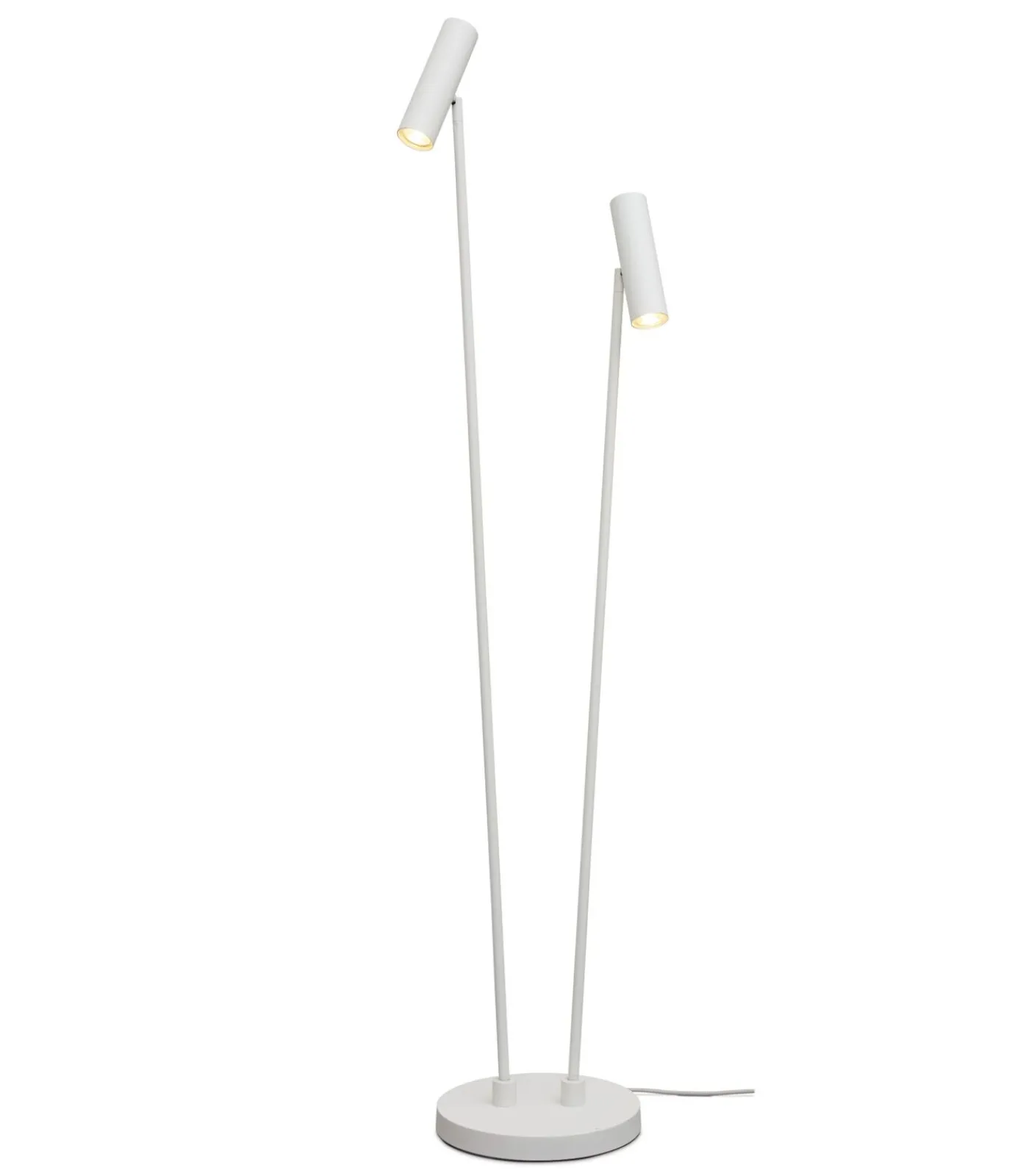 Discount Vloerlamp Havana - Wit - 30x30x162cm Vloerlampen