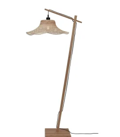 Outlet Vloerlamp Ibiza - Bamboe - 77x50x150cm Vloerlampen