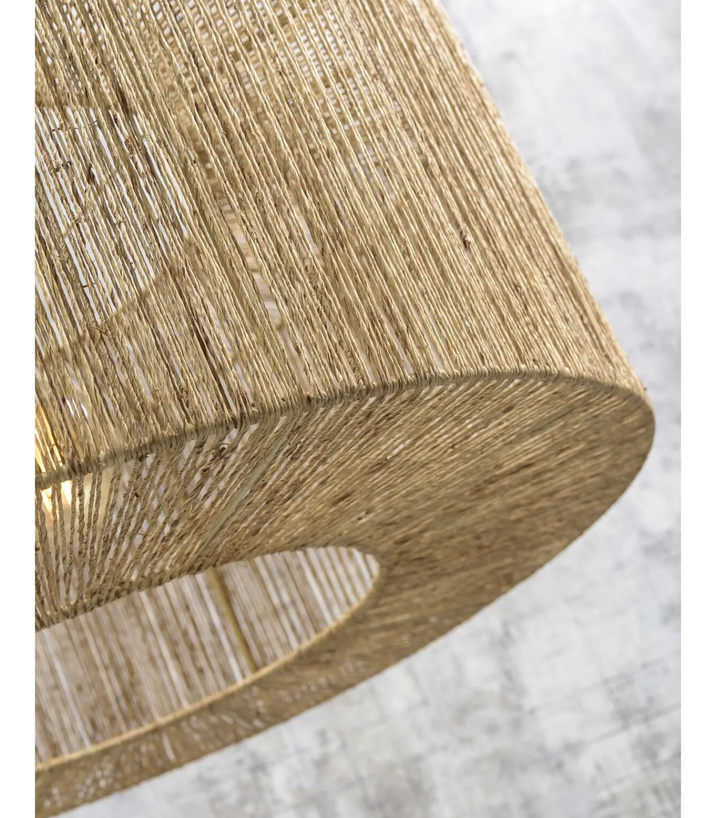 Sale Vloerlamp Iguazu - Bamboe/Jute - 165x50x207cm Vloerlampen