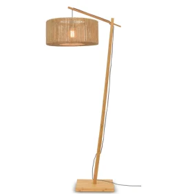 Best Vloerlamp Iguazu - Bamboe/Jute - 73x50x176cm Vloerlampen