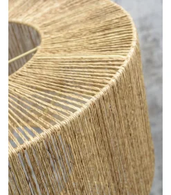 Best Vloerlamp Iguazu - Bamboe/Jute - 73x50x176cm Vloerlampen