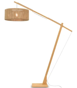 Best Vloerlamp Iguazu - Bamboe/Jute - 175x60x207cm Vloerlampen