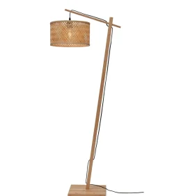 Outlet Vloerlamp Java - Bamboe - 58x32x150cm Vloerlampen