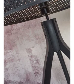 Online Vloerlamp Java - Bamboe Zwart - 50x50x145cm - Driepoot Vloerlampen