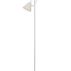 Outlet Vloerlamp Lisbon - Wit - 25x35.5x151cm Vloerlampen