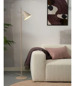 Sale Vloerlamp Lisbon - Zand - 25x35.5x151cm Vloerlampen