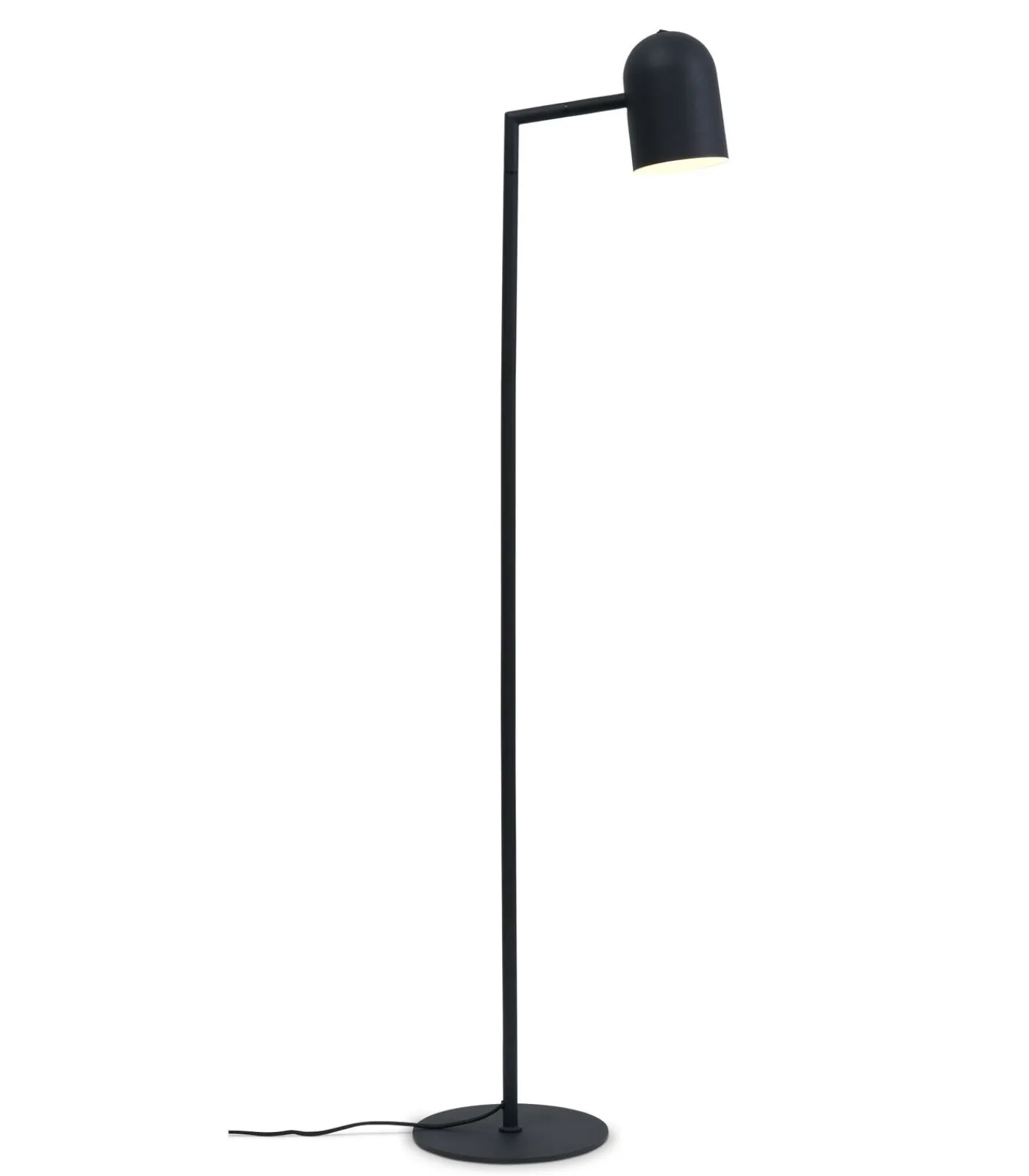 Outlet Vloerlamp Marseille - Zwart - 40x25x141cm Vloerlampen