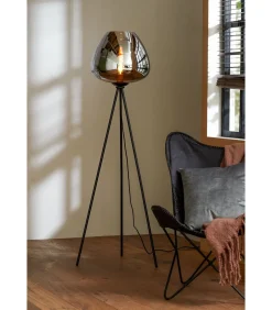 Discount Vloerlamp Mayson - Grijs - Ø42x146 cm Vloerlampen