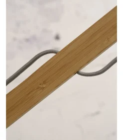 New Vloerlamp Montblanc - Bamboe/Groen - 175x60x207cm Vloerlampen