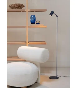 Outlet Vloerlamp Montreux - Blauw - 22x22x134cm Vloerlampen