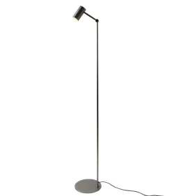 Best Vloerlamp Montreux - Zilver - 22x22x134cm Vloerlampen