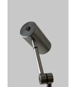 Best Vloerlamp Montreux - Zilver - 22x22x134cm Vloerlampen