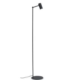 Outlet Vloerlamp Montreux - Zwart - 22x22x133cm Vloerlampen