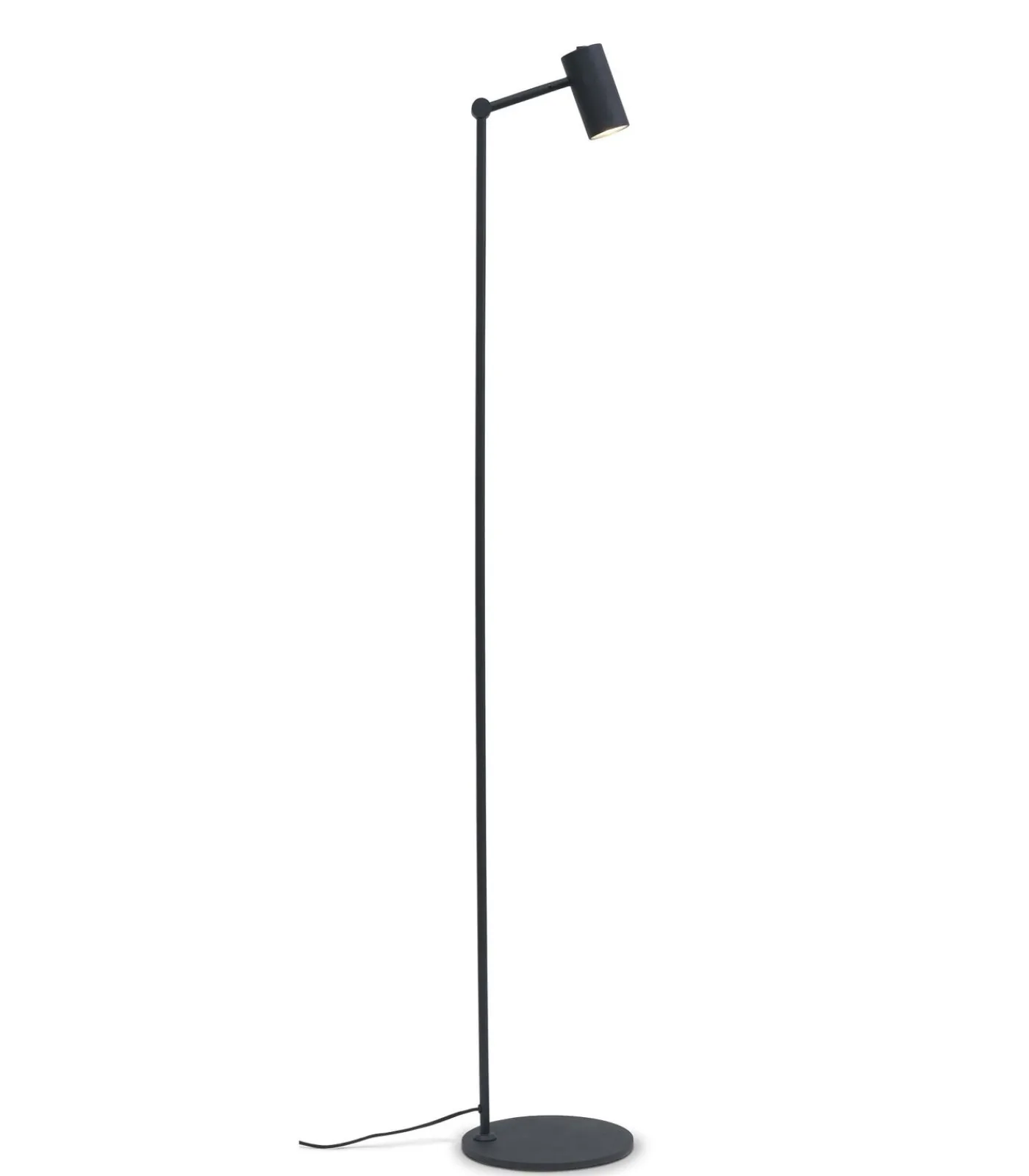 Outlet Vloerlamp Montreux - Zwart - 22x22x133cm Vloerlampen