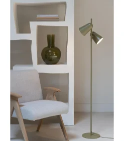 Online Vloerlamp Salamanca - Groen - 28x28x145cm Vloerlampen
