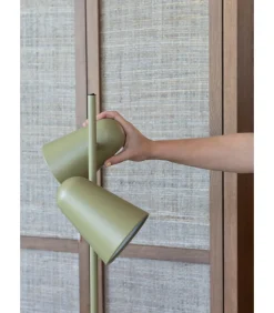 Online Vloerlamp Salamanca - Groen - 28x28x145cm Vloerlampen