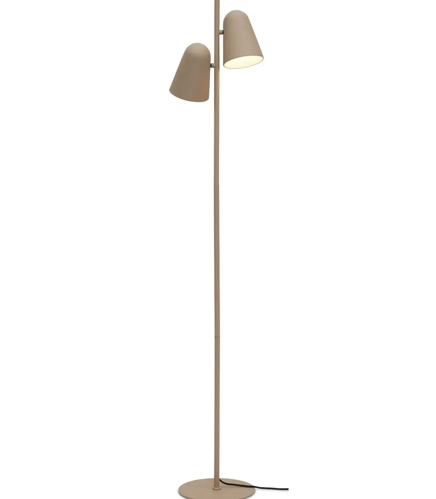 Vloerlamp Salamanca - Zand - 28x28x145cm - 2L Vloerlampen