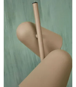 Vloerlamp Salamanca - Zand - 28x28x145cm - 2L Vloerlampen