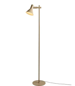 Clearance Vloerlamp Stavanger - Beige - 37x25x146cm Vloerlampen