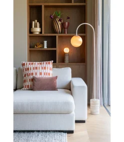 Discount Vloerlamp Tivoli - Bruin - 20x42x163cm Vloerlampen