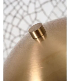 Clearance Vloerlamp Toulouse - Goud/Marmer - Ø40cm Vloerlampen