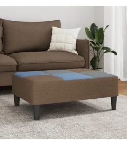 New Voetenbank patchwork 77x55x31 cm stof Stoelen