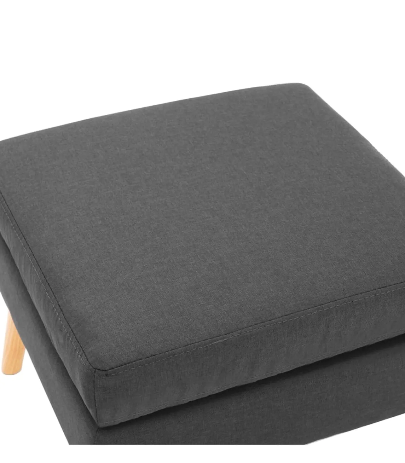 Discount Voetenbank stof donkergrijs Stoelen