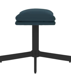 Online Voetenbank 60x60x36 cm fluweel blauw Stoelen